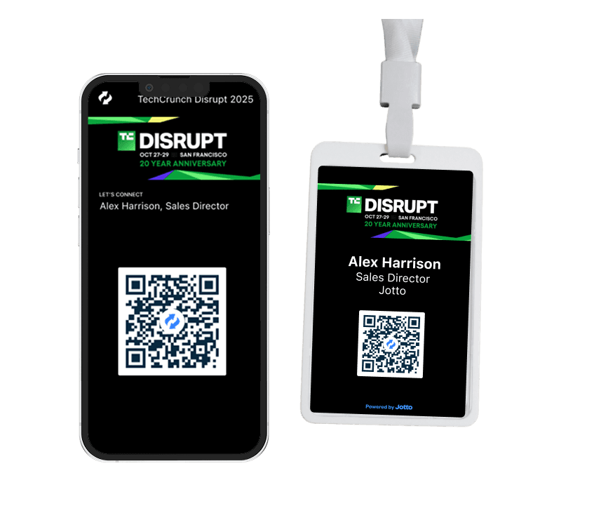Jotto Passport digital pass and event badge